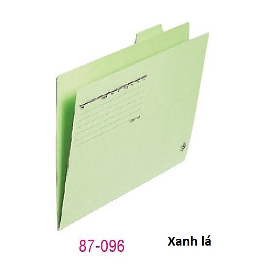 File 1 ngăn đứng bìa giấy Plus A4 E78 ( Box file FL051BE Plus A -Green