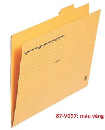 File 1 ngăn đứng bìa giấy Plus A4 E78 ( Box file FL051BE Plus A -Green