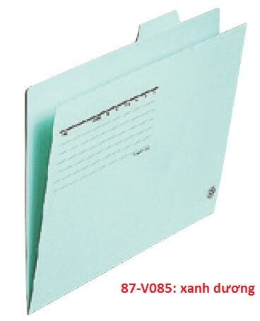 File 1 ngăn đứng bìa giấy Plus A4 E78 ( Box file FL051BE Plus A -Green