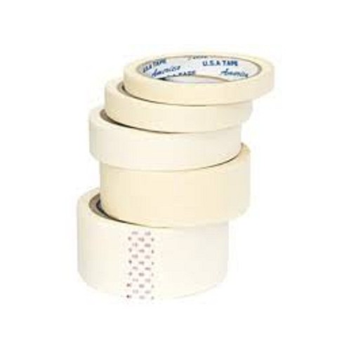 Băng dính giấy trắng 2cm dài 12m (15 cuộn/cây)