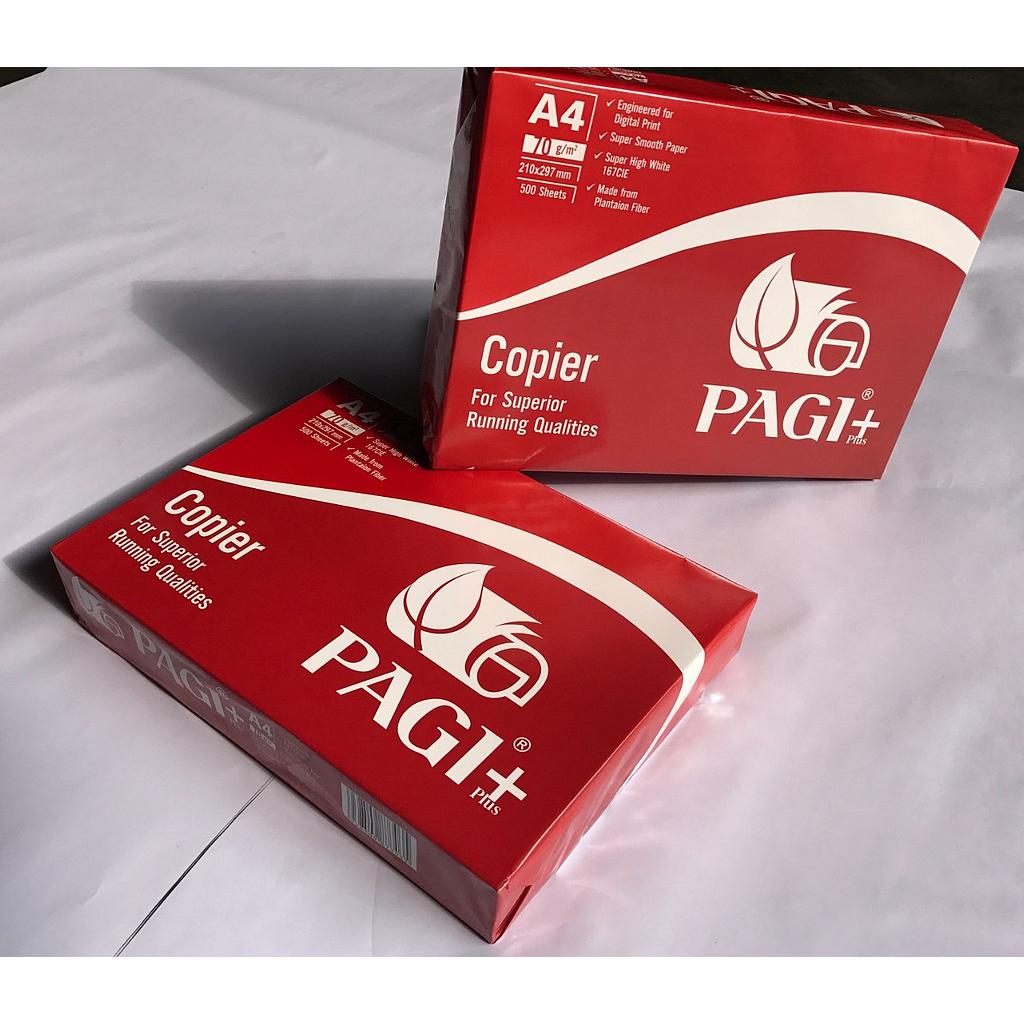 Giấy in A4 Pagi ĐL 73 màng co vỏ đỏ