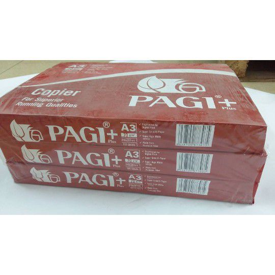 Giấy in A3 Pagi 73 đỏ màng co