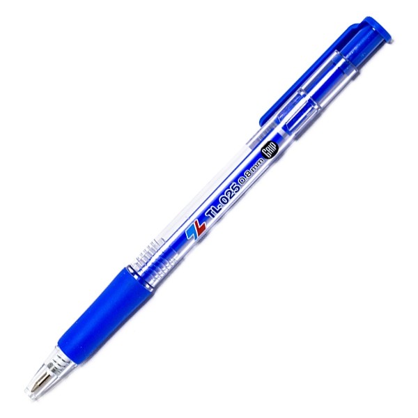 Bút bi Thiên Long 025 xanh (ngòi 0.8mm )