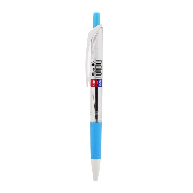 Bút bi Cello Glider XS xanh (ngòi 0.8mm)